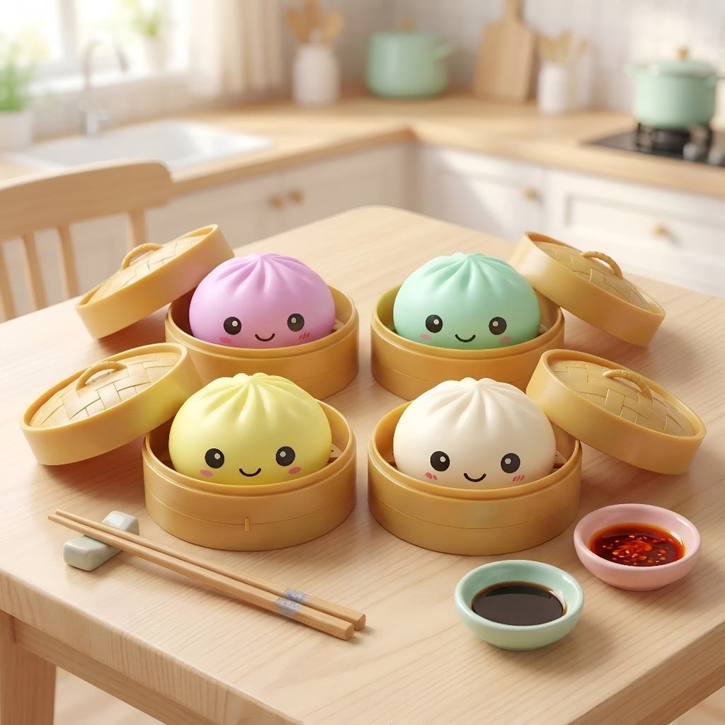Crazy Fun Squishy Bun Rainbow Galaxy Chase 